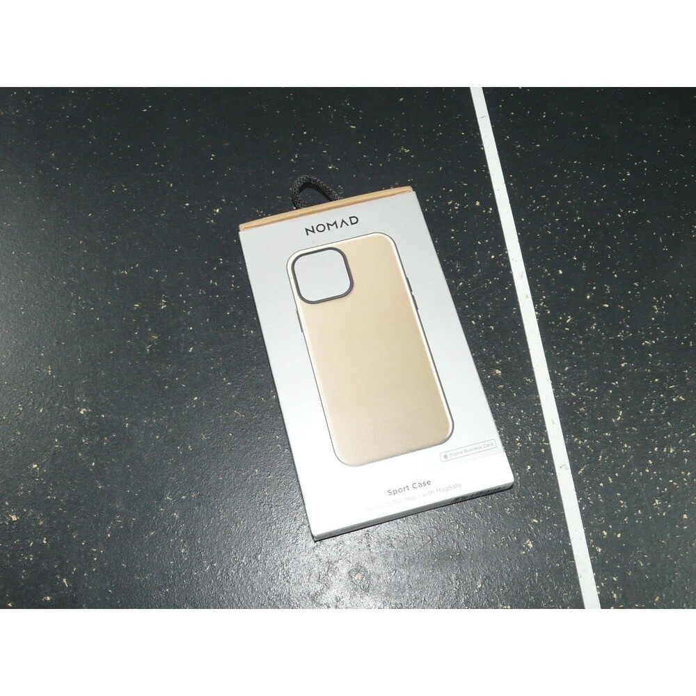 Nomad Sport Case iPhone 13 Pro Max with Magsafe Dune Beige Gold - New / Open Box